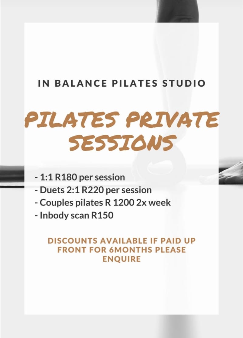 Private or Couples Pilates Classes
