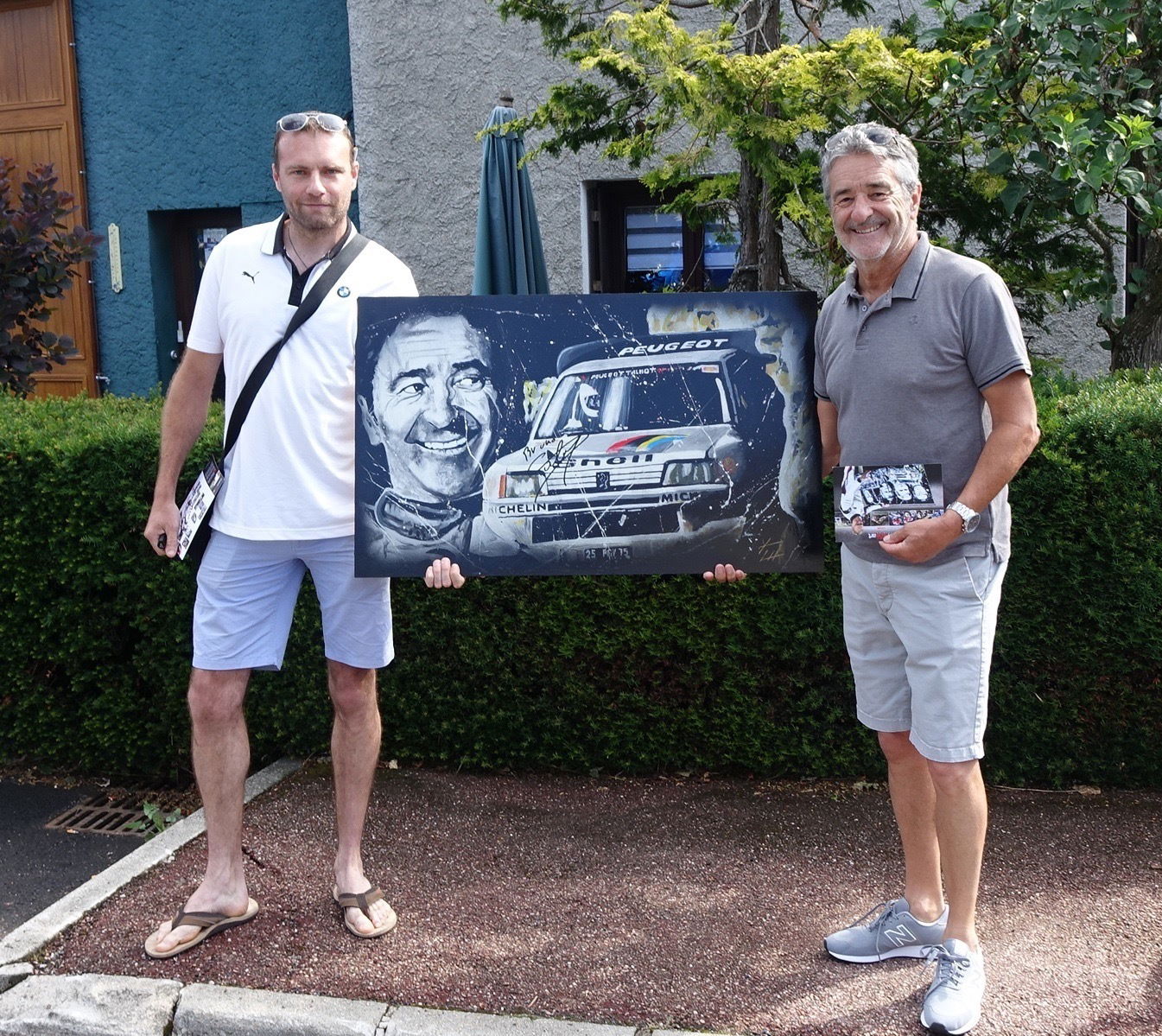 Bruno Saby - Merci pour la présentation, la signature et la séance Photo