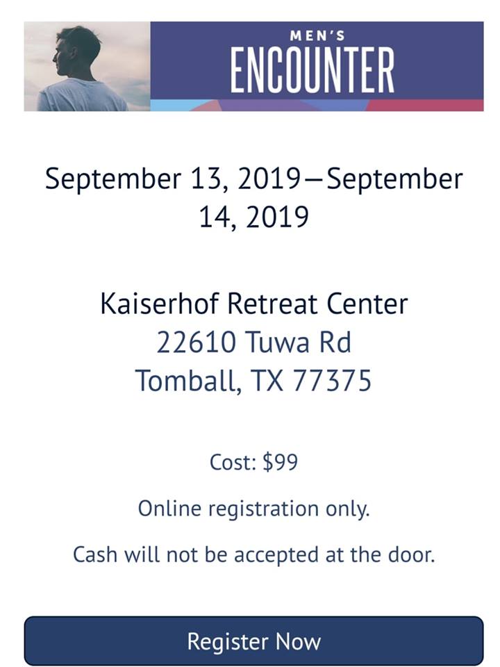 The Lakewood Church Men's Encounter by Matthew Linehan