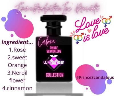 "Prince scandalous collection"/ cologne,unisex,male,female