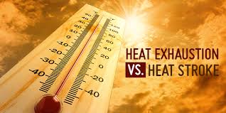 HEAT EXHAUSTION VS HEAT STROKE