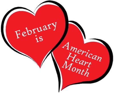 AHA NATIONAL HEART MONTH FEBRUARY 2018
