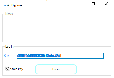 SİNKİ VİP NEW Bybass + new 2000 test key
