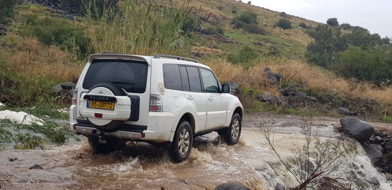 טיול ג'יפים מרמות לגשר כפר הנשיא
