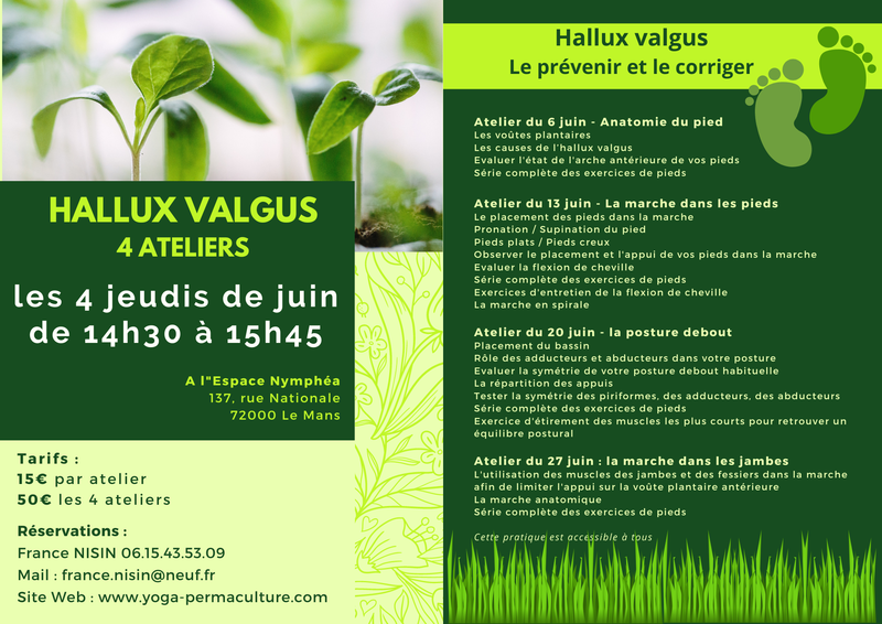 Atelier Hallux valgus