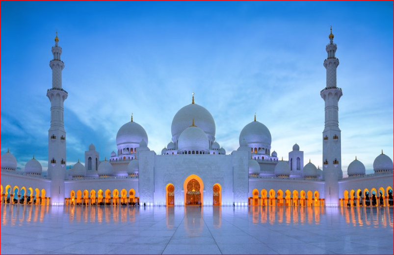 Antiqued Mosques in UAE