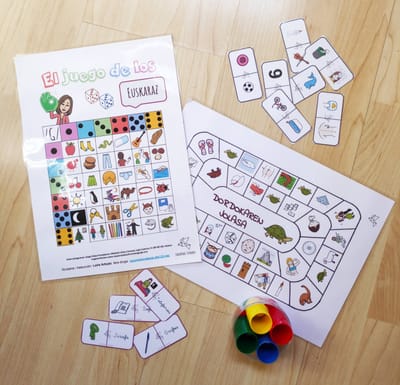 /B/, /D/, /F/ eta /G/ fonemak lantzeko jolasak