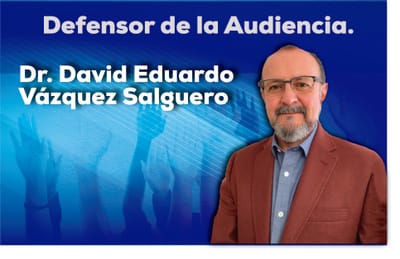 Dr. David Eduardo Vázquez Salguero | Defensor de la Audiencia.