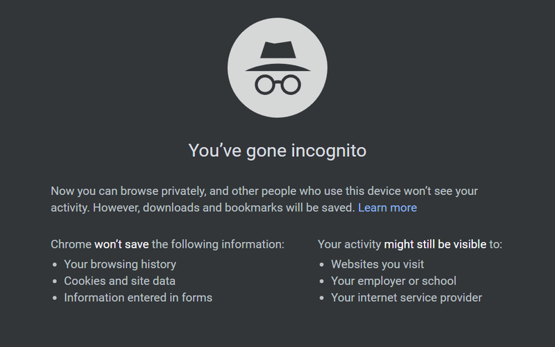 Benarkah Mode Incognito Tidak Aman? Ini Dia Faktanya!