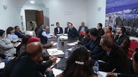 المشاركة بالدورة التكوينية  حول الحق في الحصول على المعلومة في مجال البيئة