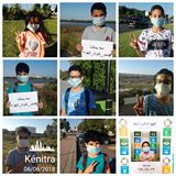 المشاركة ب#تحدي ارتداء القناع العالمي