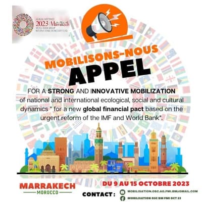 الاجتماع المجتمع المدني التحضيري للمشاركة بفعاليات الجموع  السنوية لصندوق النقد الدولي و البنك الدولي