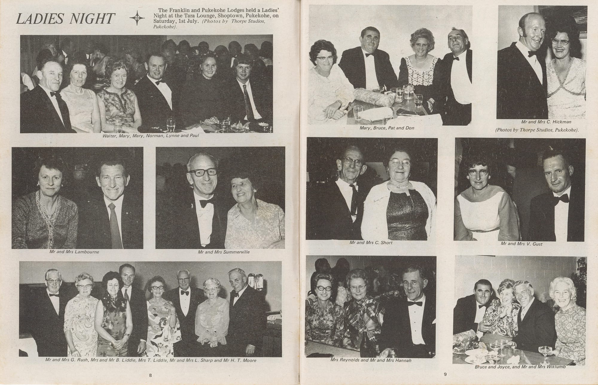 Pages 8 & 9