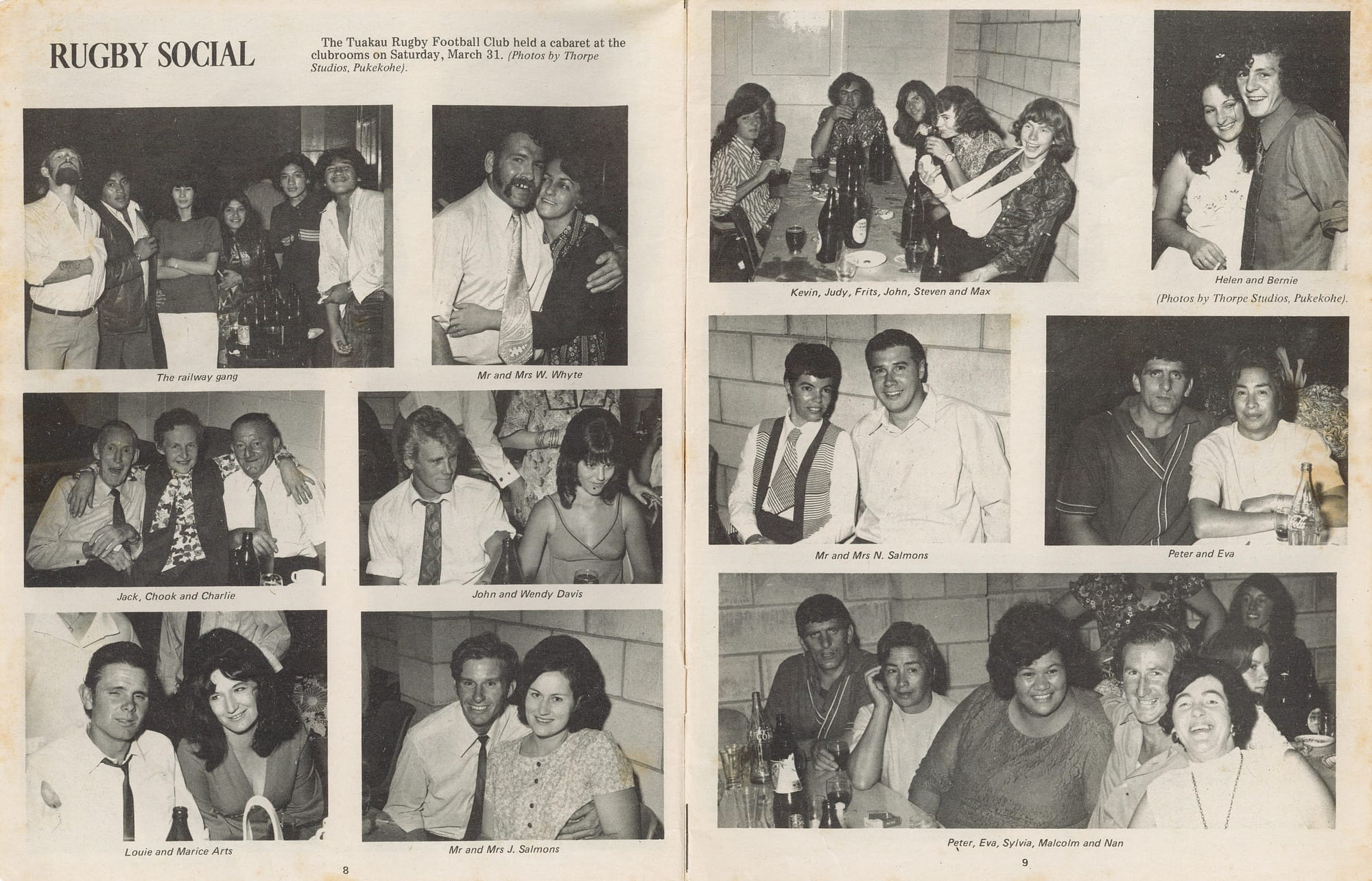 Pages 8 & 9