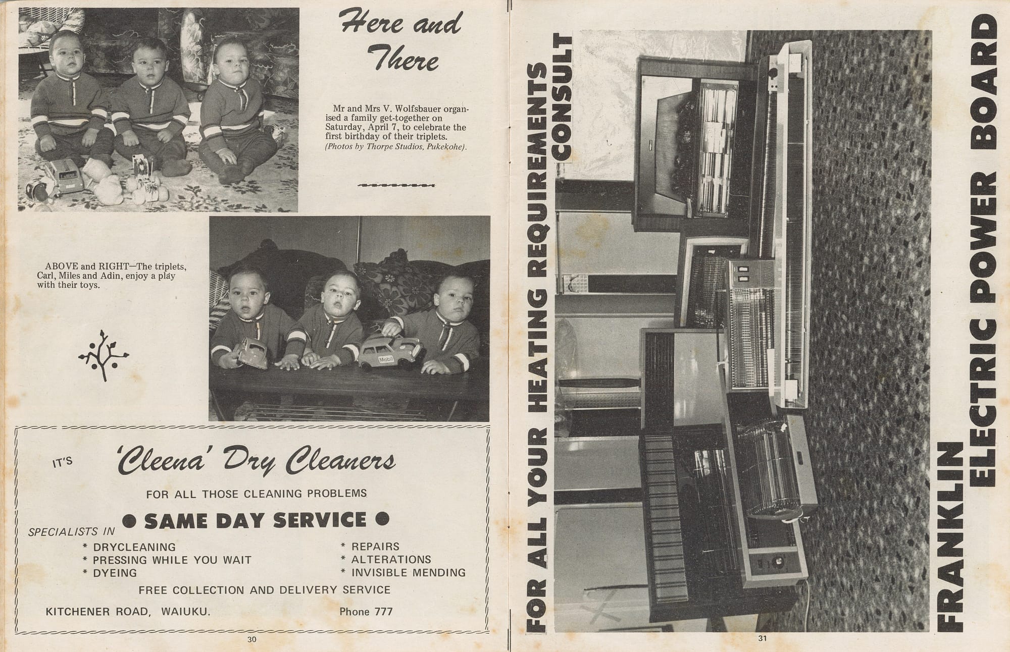 Pages 30 & 31