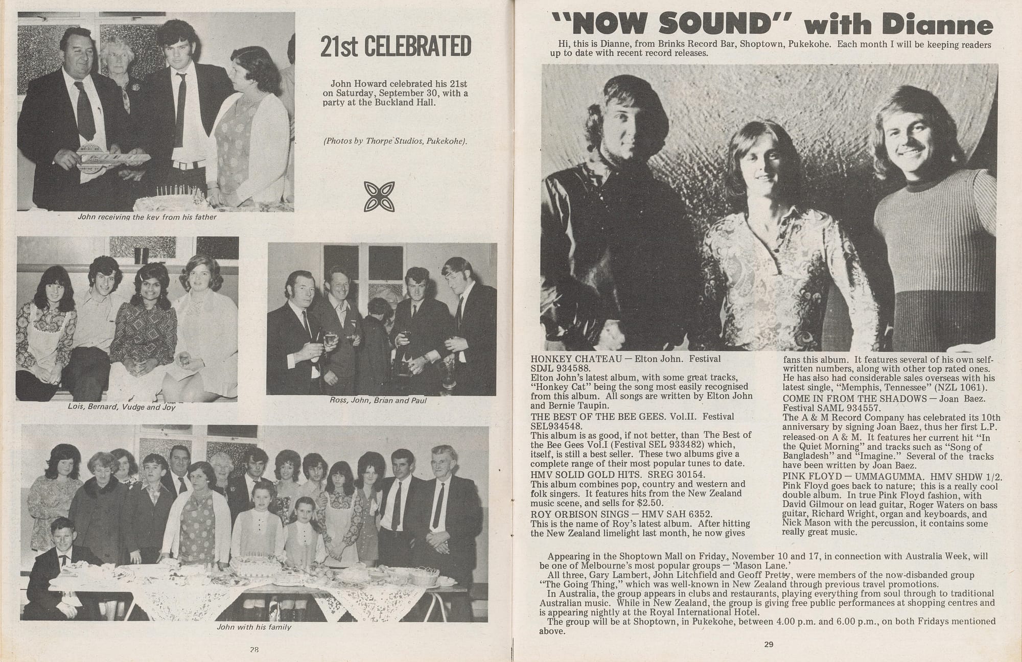 Pages 28 & 29