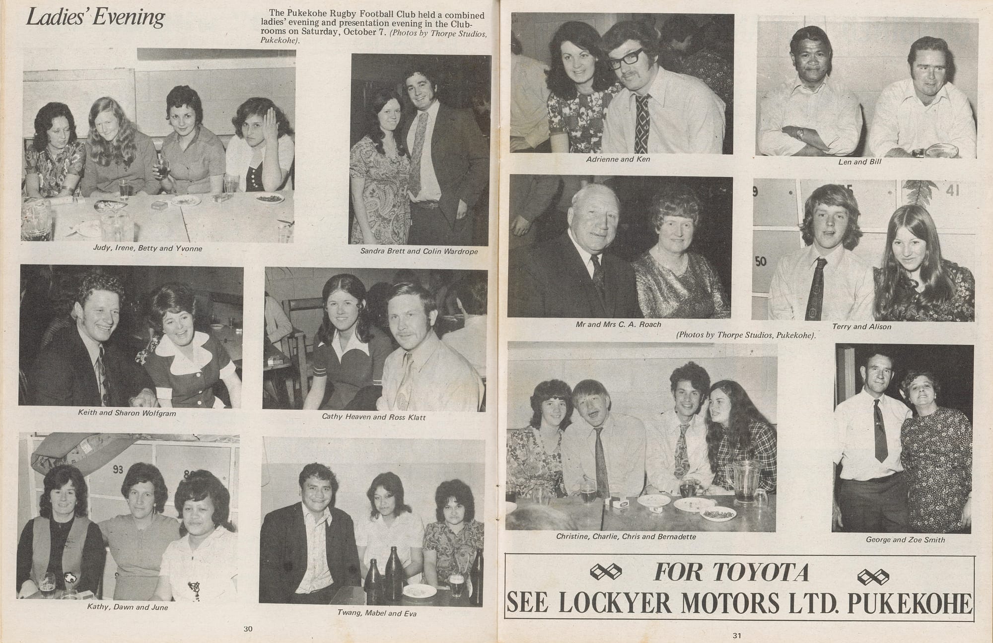 Pages 30 & 31