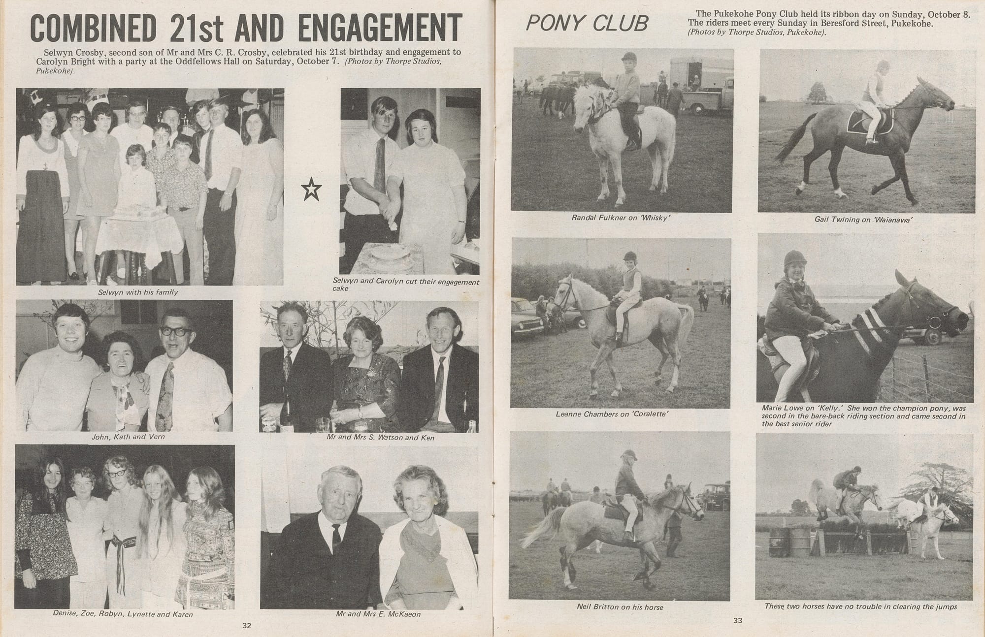 Pages 32 & 33