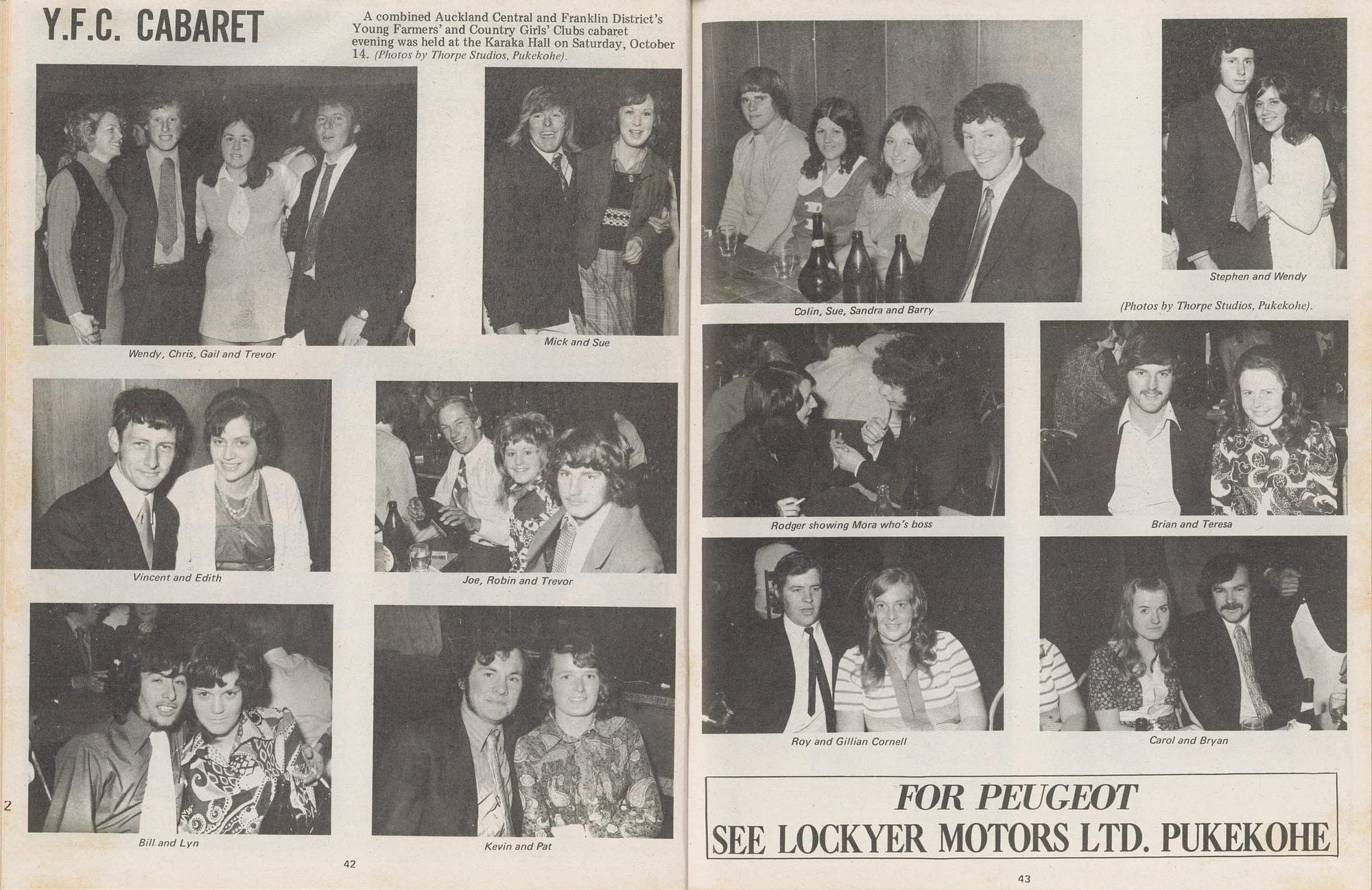 Pages 42 & 43