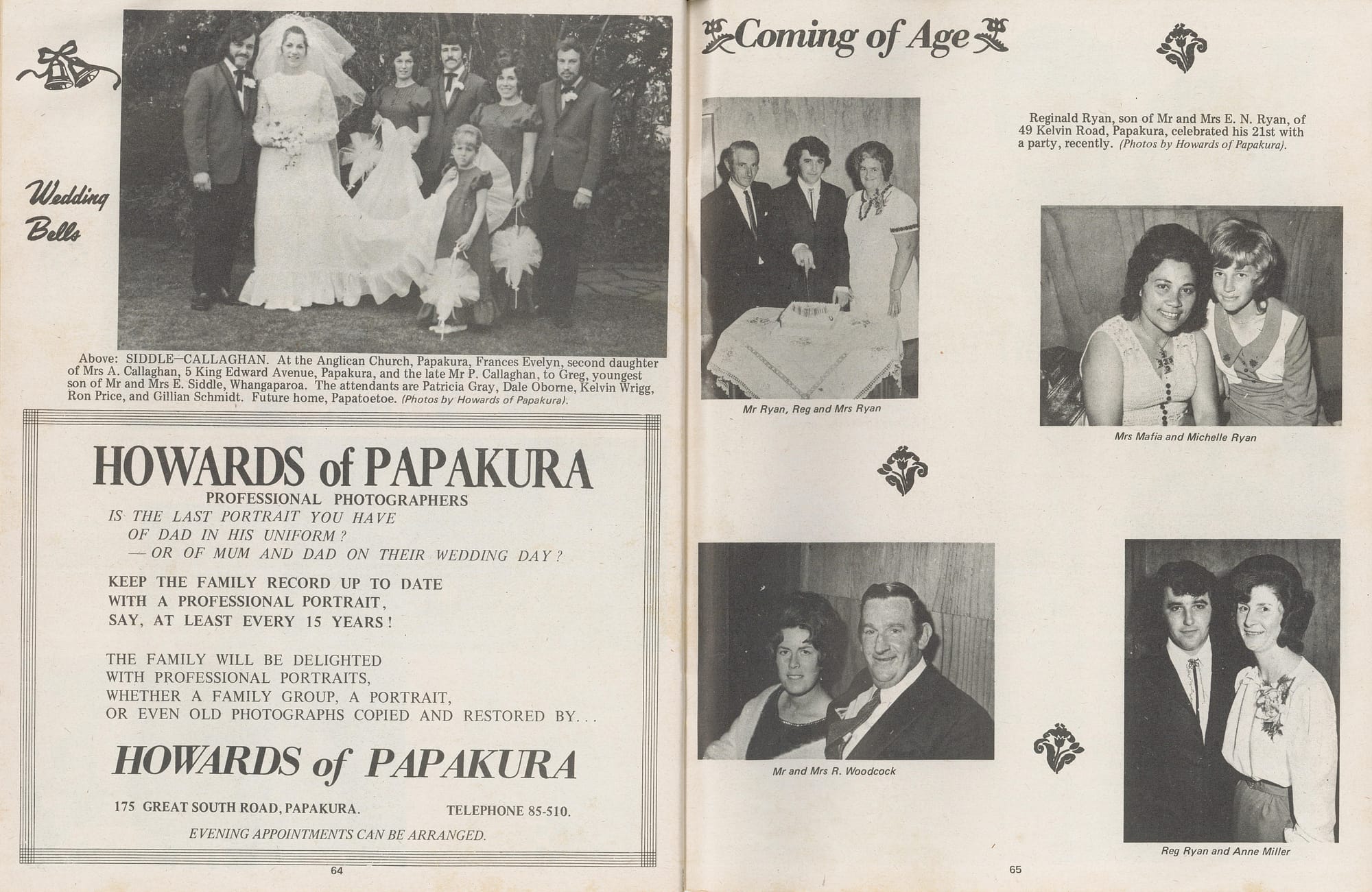 Pages 64 & 65