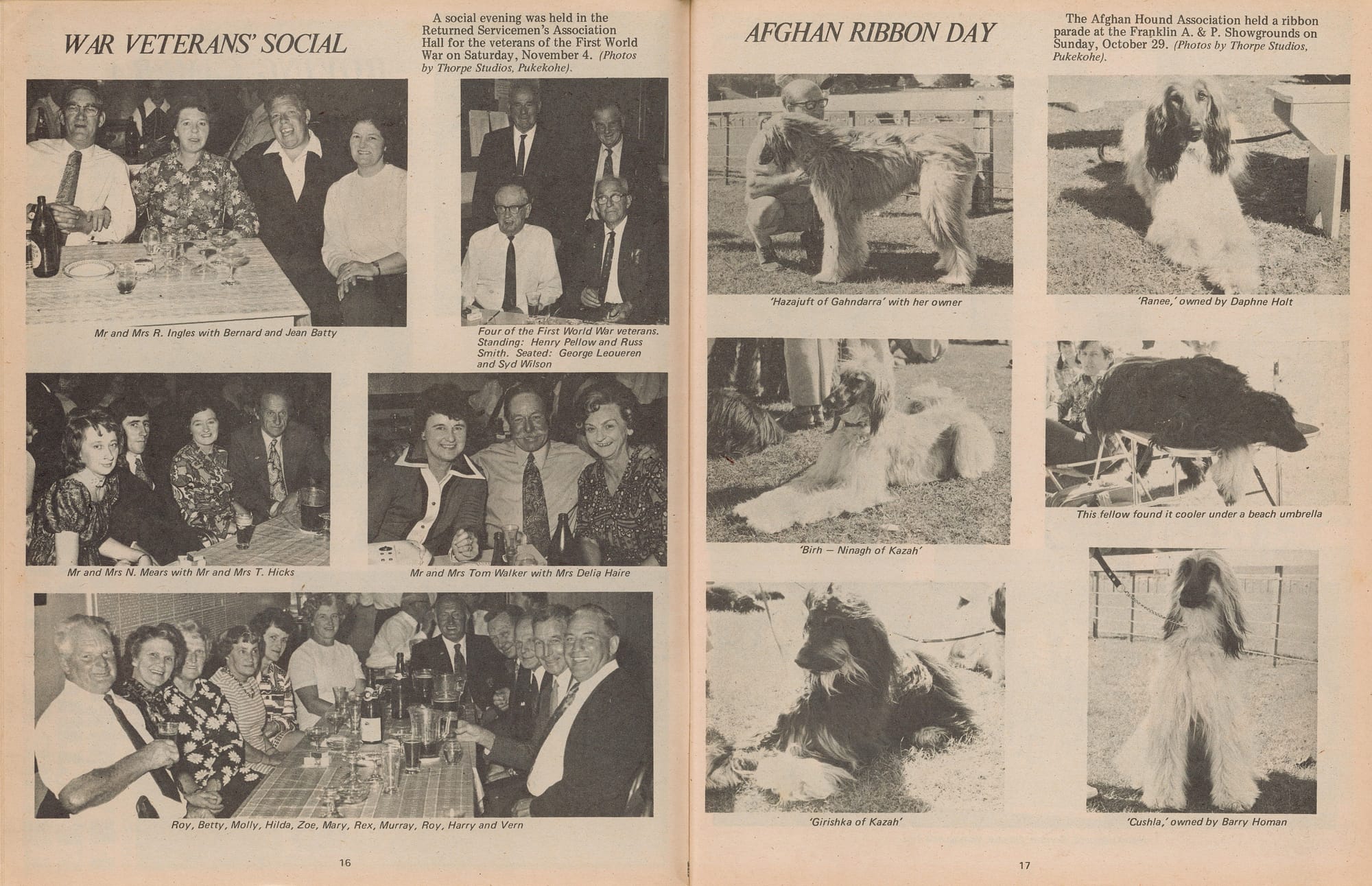 Pages 16 & 17