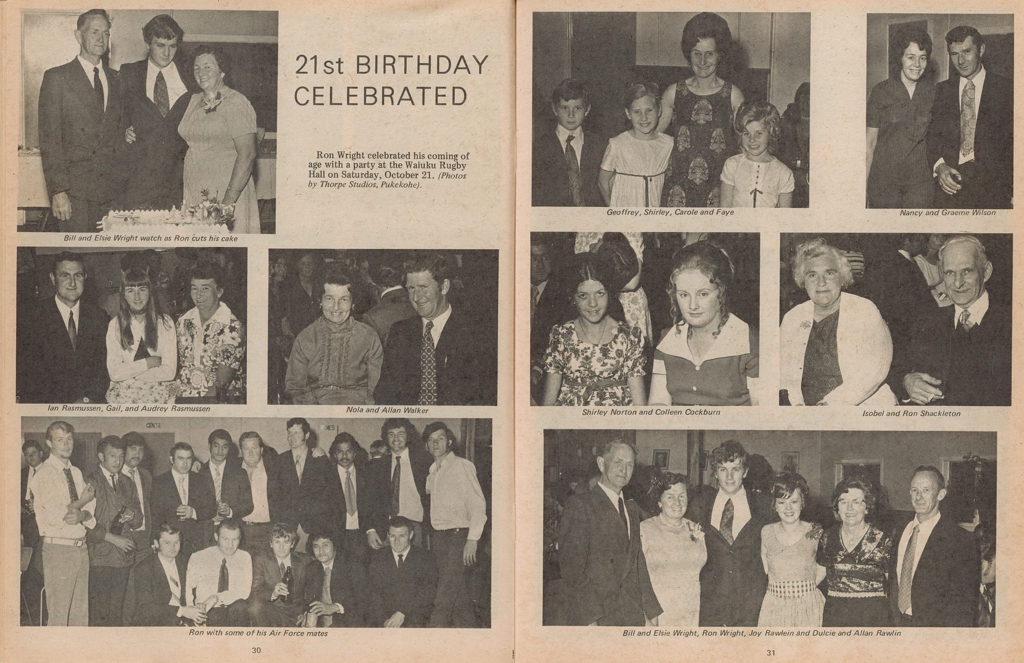 Pages 30 & 31