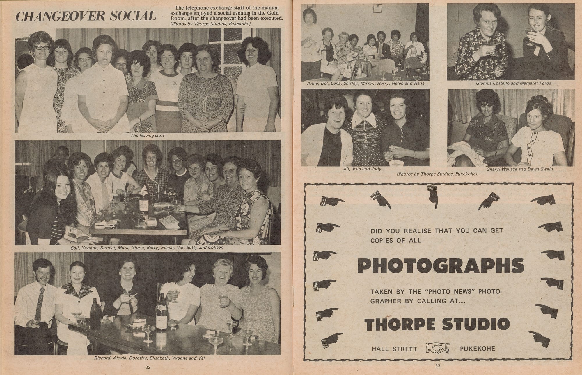 Pages 32 & 33