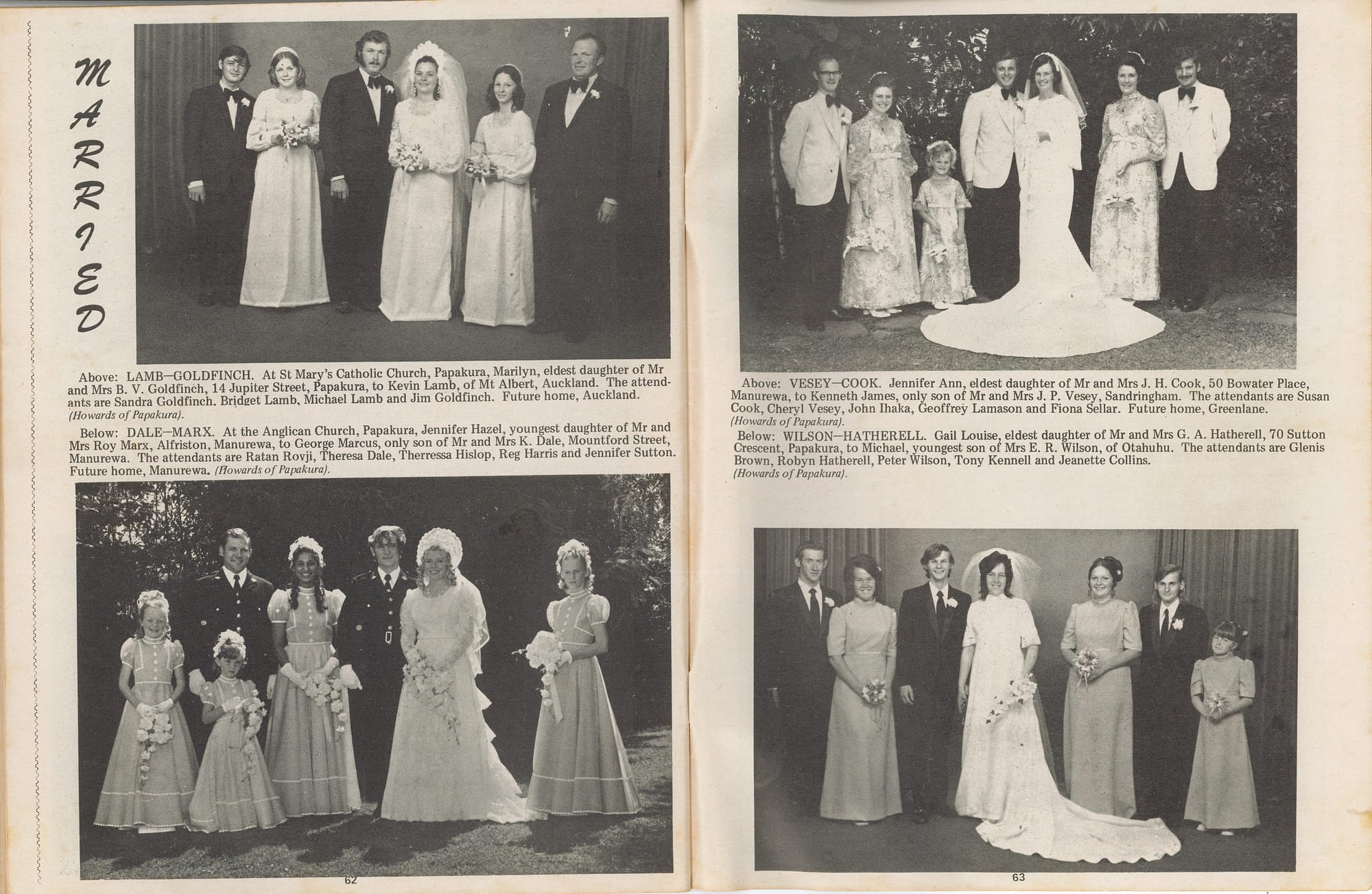 Pages 62 & 63