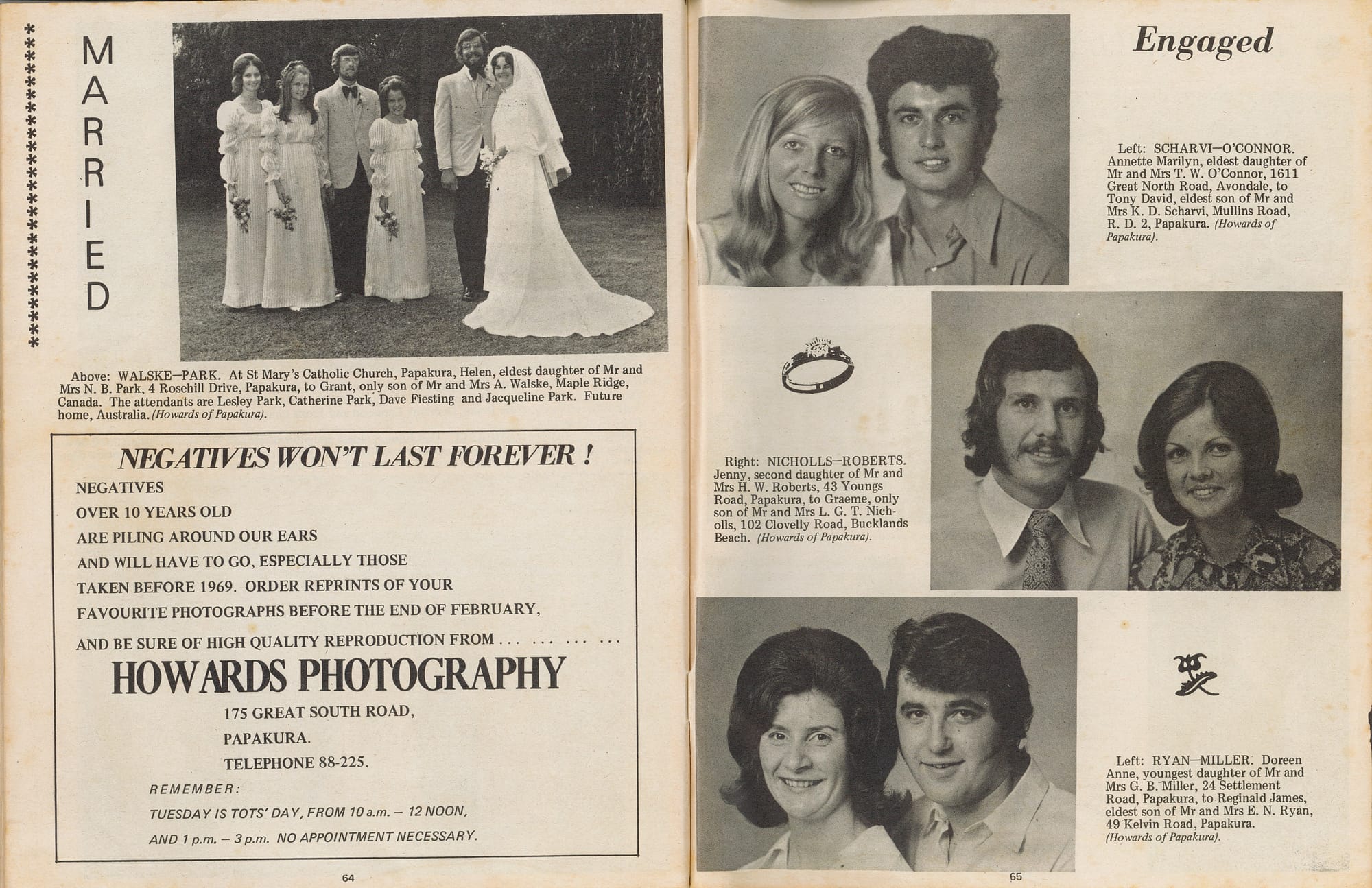 Pages 64 & 65
