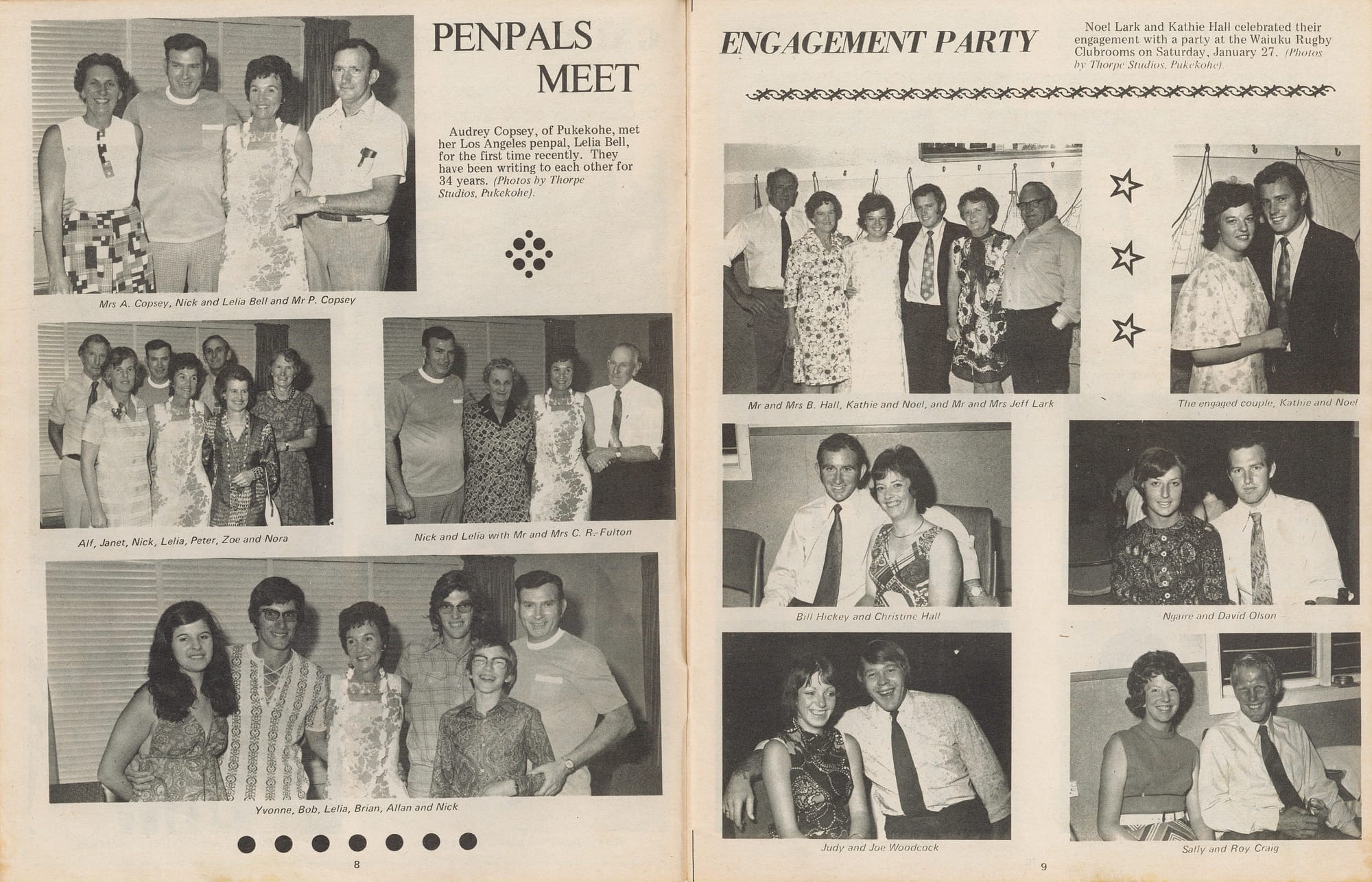 Pages 8 & 9