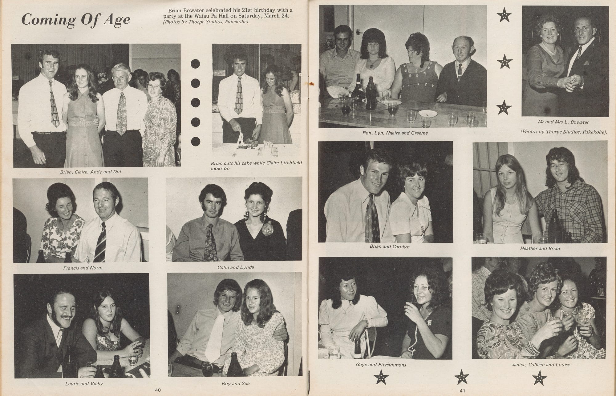 Pages 40 & 41