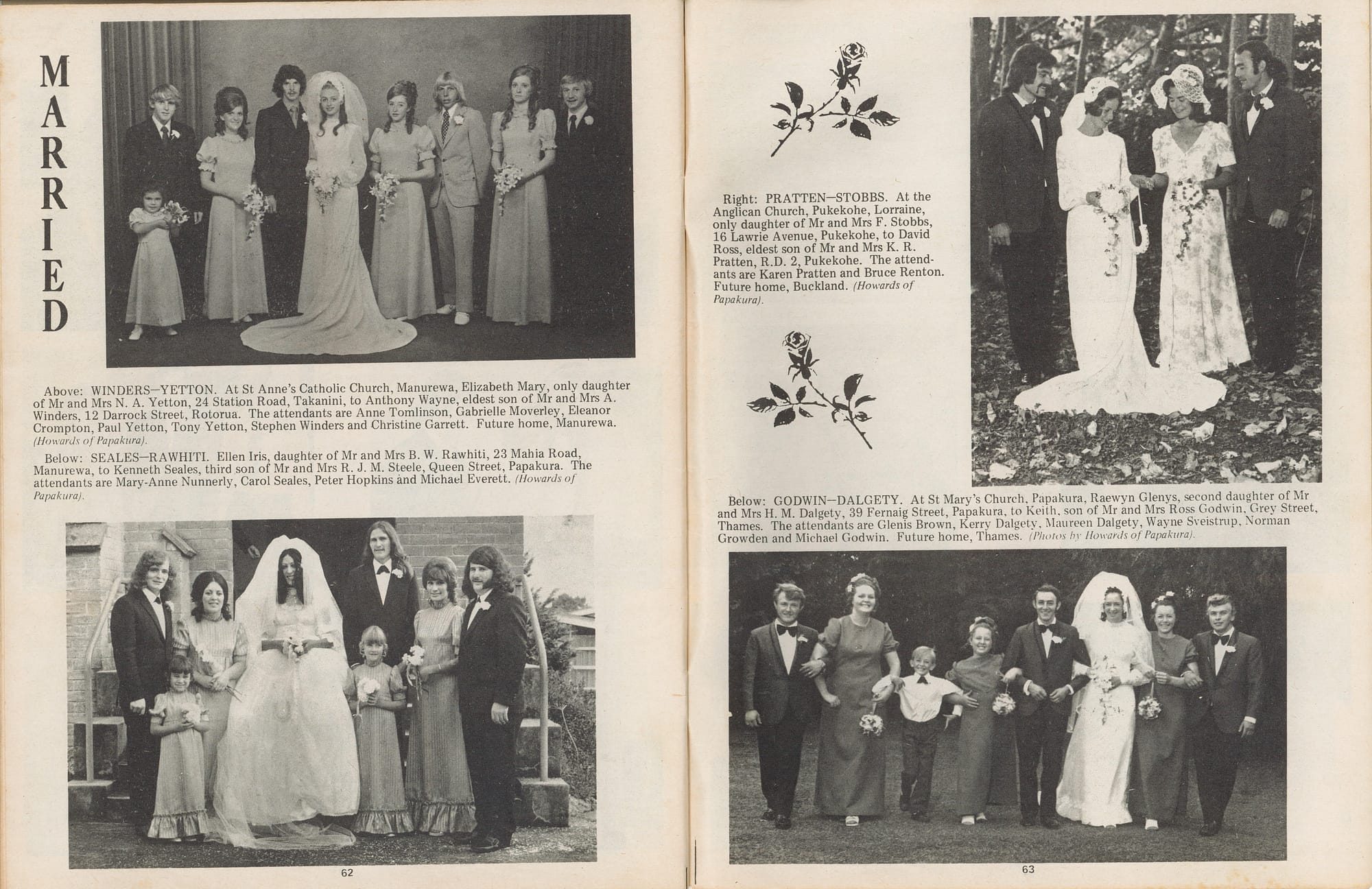 Pages 62 & 63