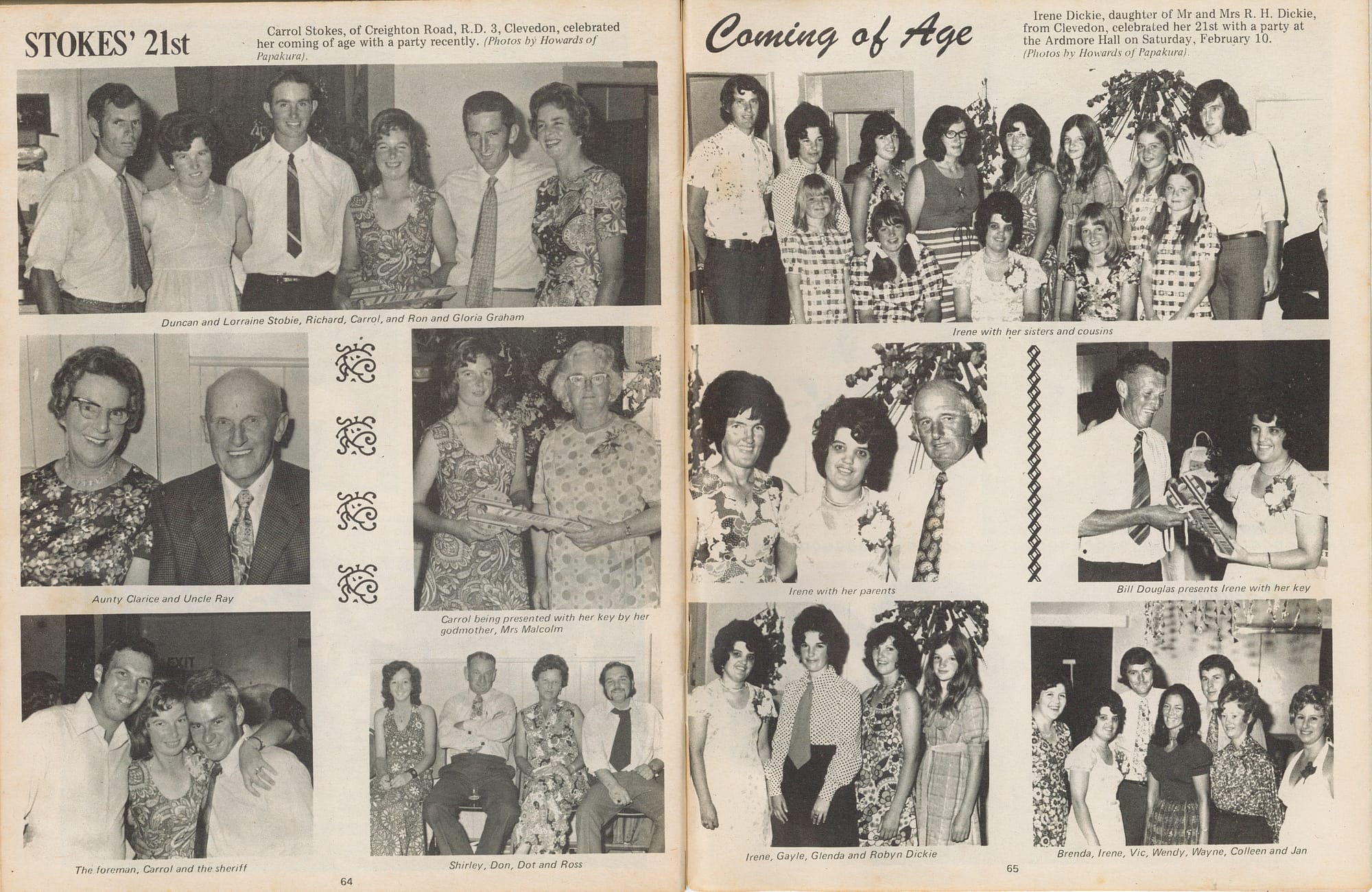 Pages 64 & 65