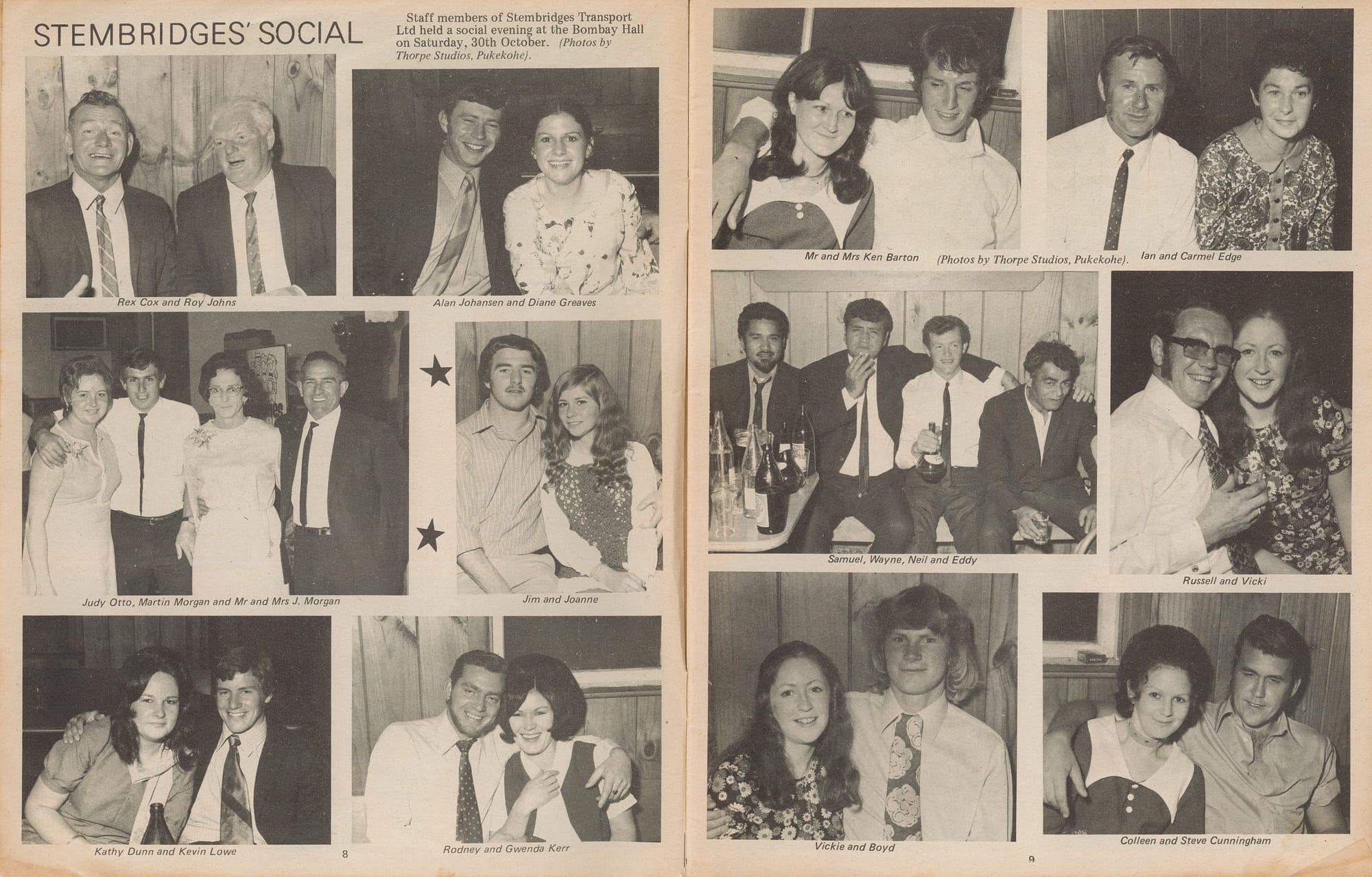 Pages 8 & 9