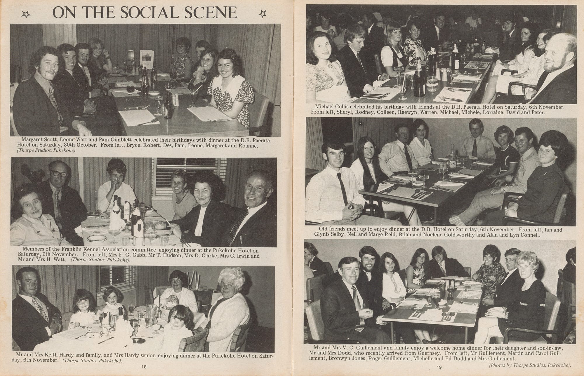 Pages 18 & 19