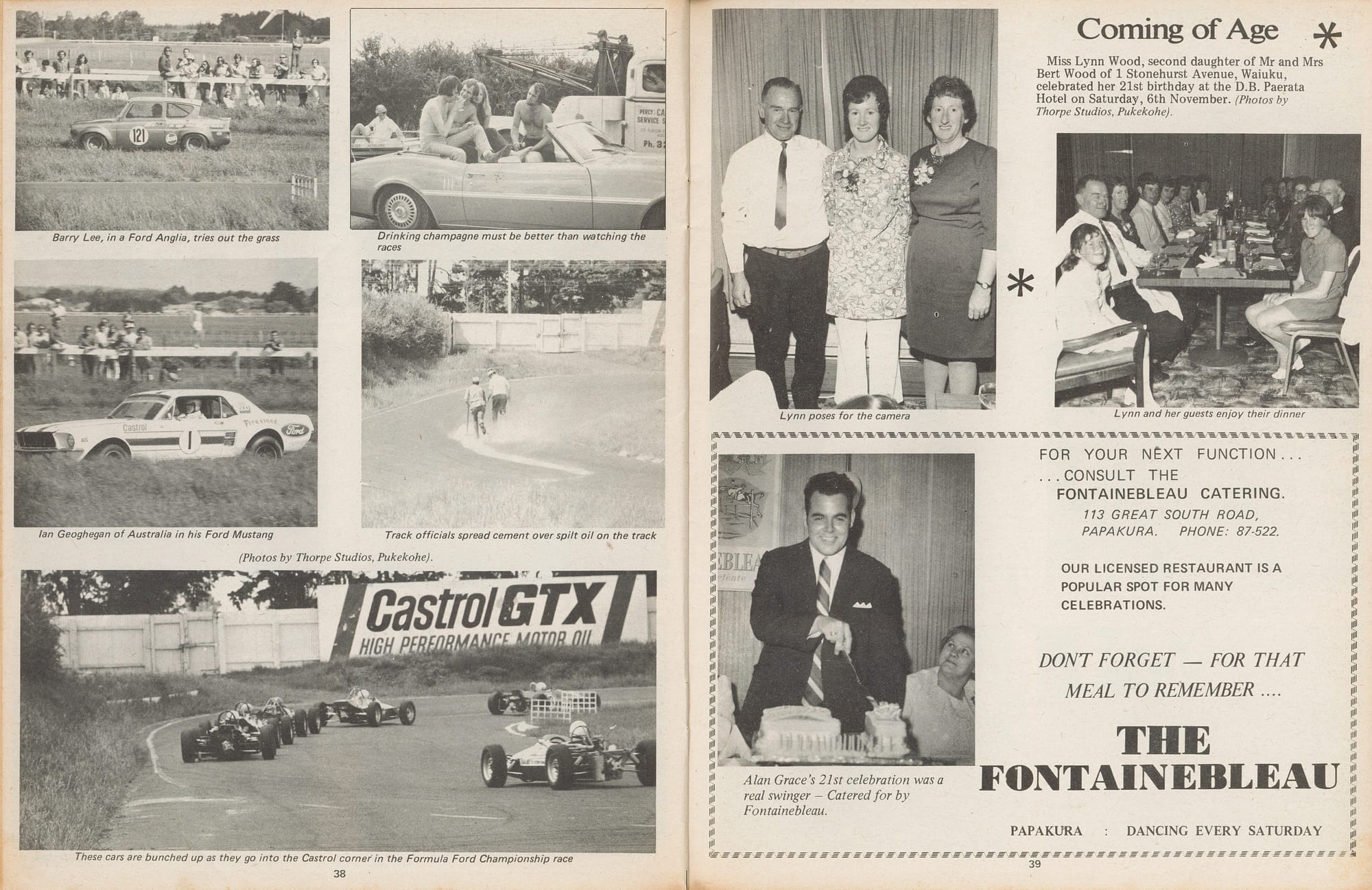 Pages 38 & 39