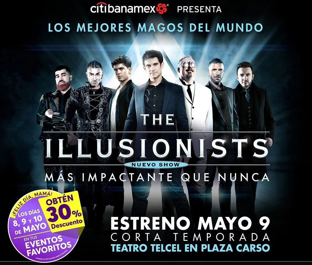 The Illusionist llega al teatro Telcel