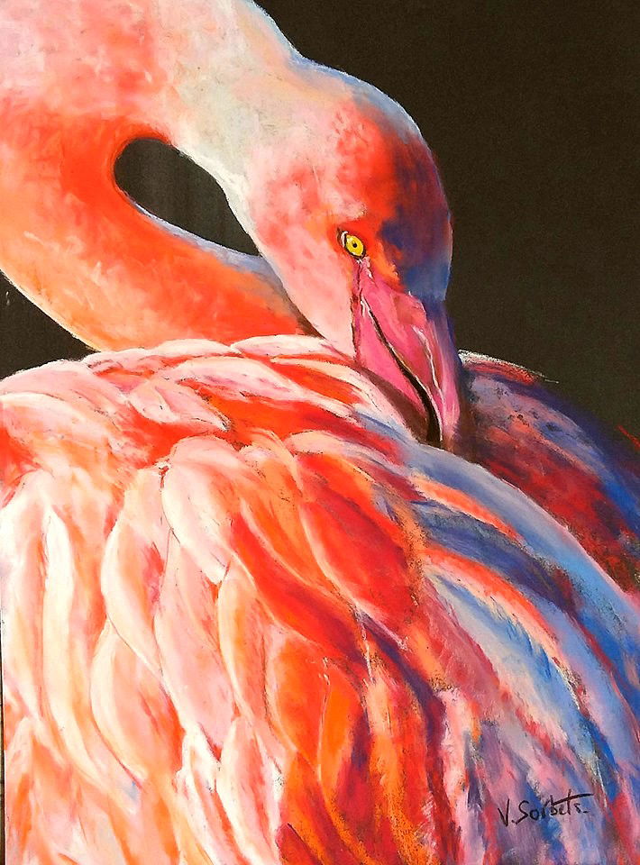 " flamme rose"