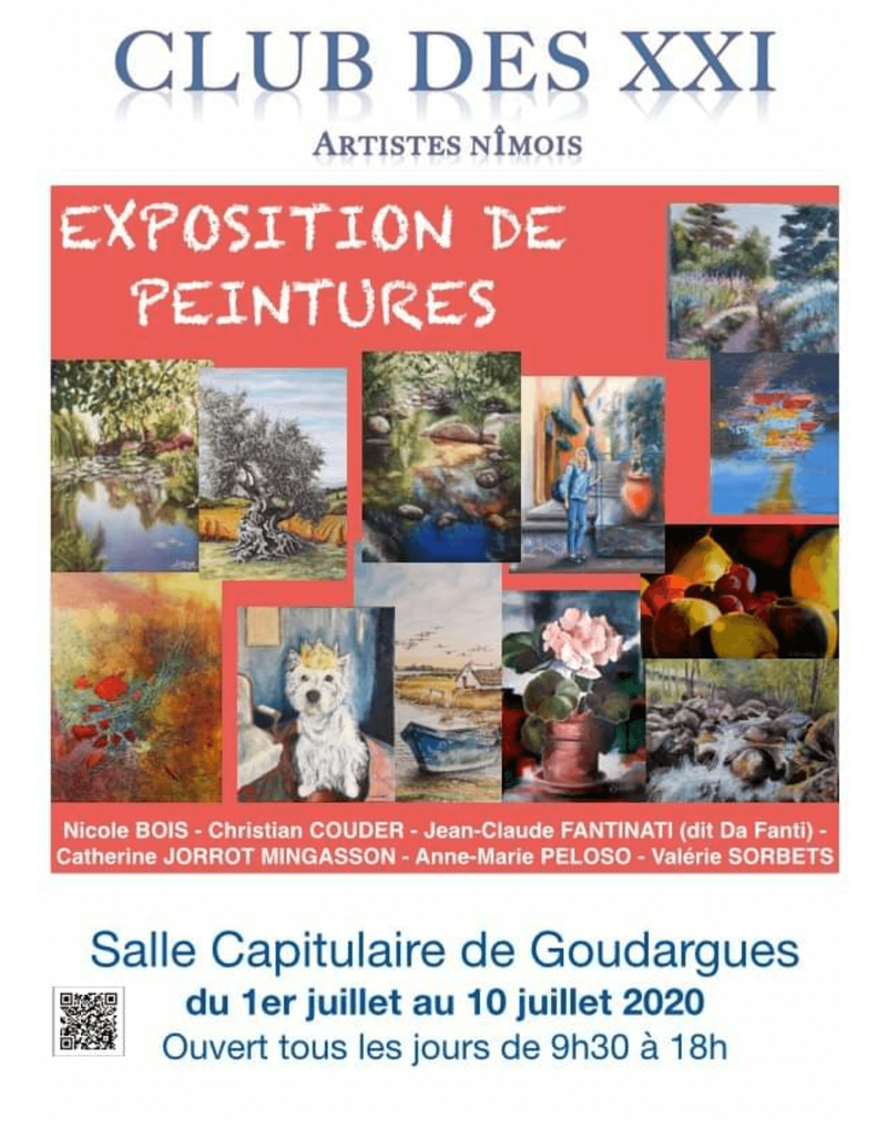 Exposition à Goudargues