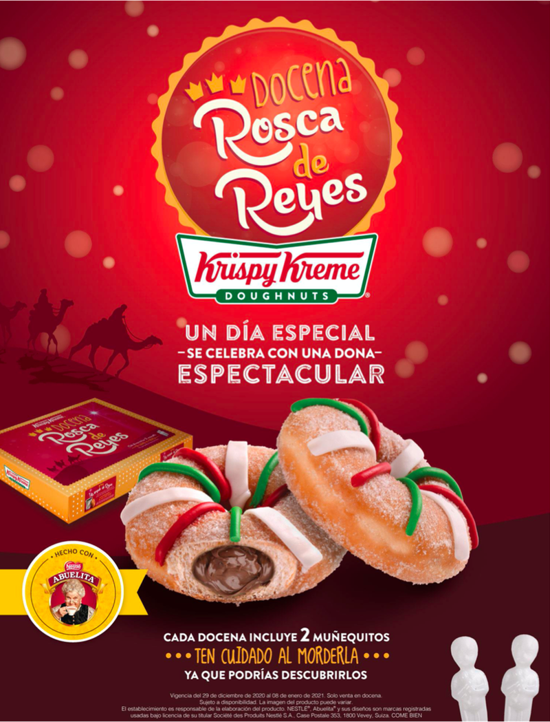 ¡Llegó la magia de los Reyes Magos a Krispy Kreme!