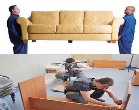 فك وتركيب عفش المنزل
