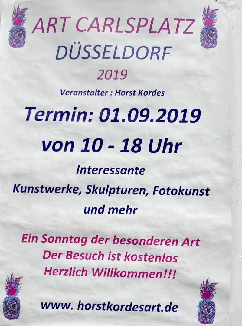 1. Art Carlsplatz 2019