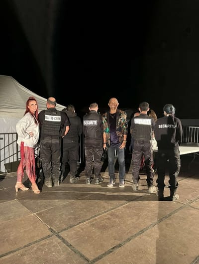 Concert de Francky Vincent