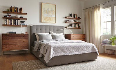 How to Use Floating Shelves in the Bedroom