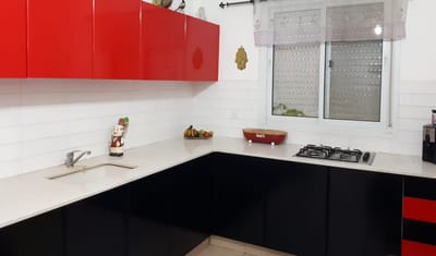 מטבח חדש ב - 3,600 ש"ח,ושמונה שעות