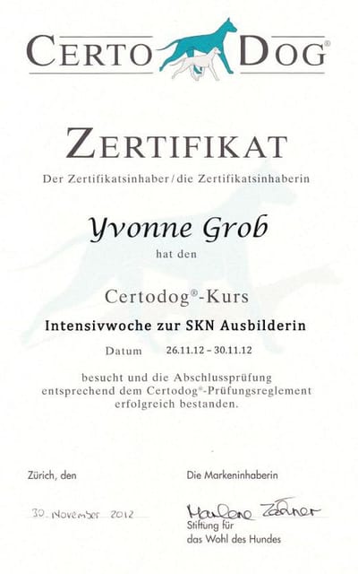 Zusatzkurs für Sachkundenachweis