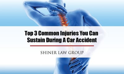 Top 3 Common Injuries You Can Sustain During A Car Accident