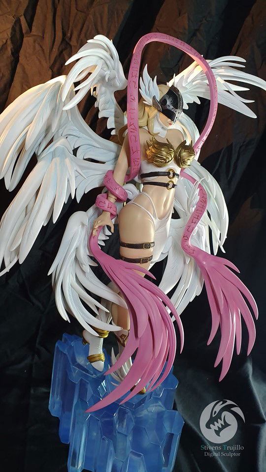 【2025年新作】 in statue 1/4 angewomon stock STUDIOS NOAH - コミック・アニメ