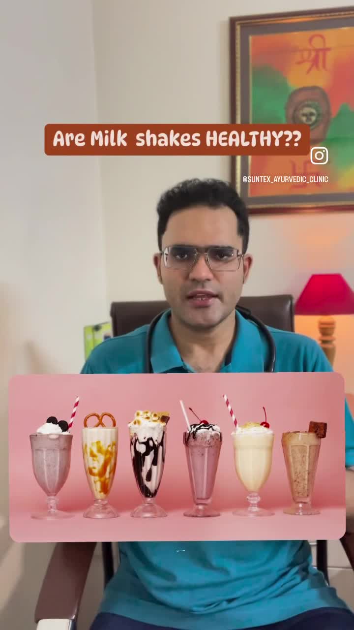 Milkshakes 🥤 and Ayurveda 🌿