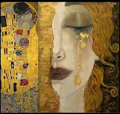 لوحة "الدموع الذهبية"